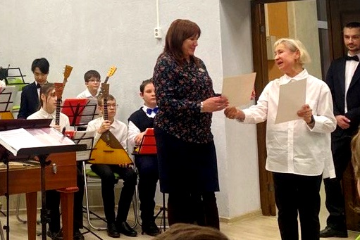 В детской музыкальной школе №3 состоялось торжественное открытие Года защитника Отечества.