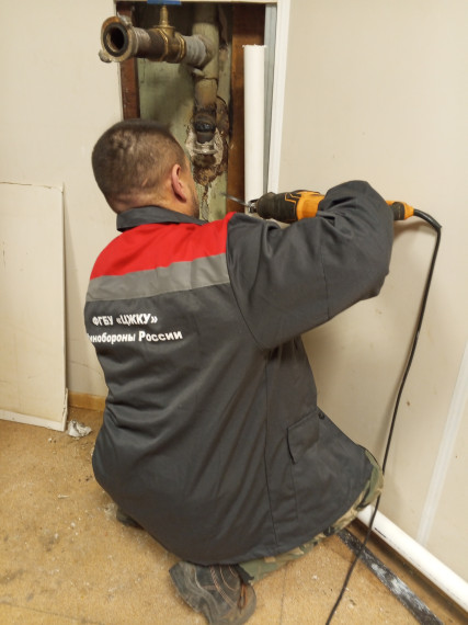 На коммунальных объектах Минобороны проходят весенние осмотры.