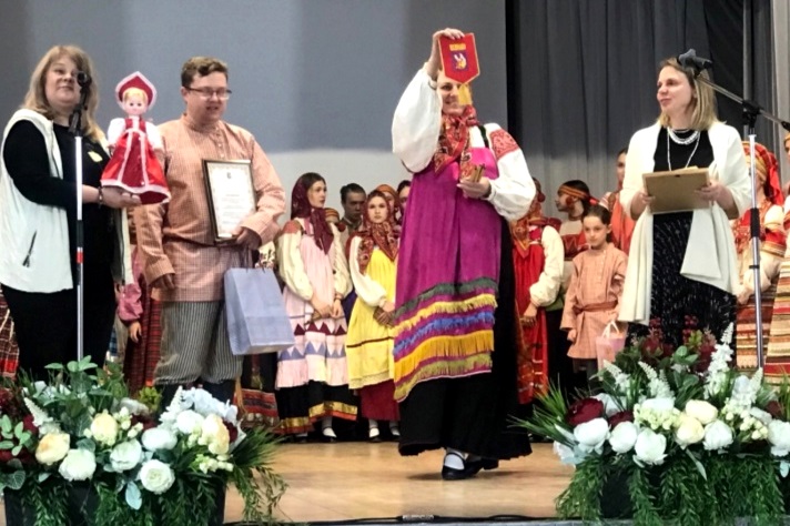 В Иванове прошел благотворительный концерт Суджанского фольклорного ансамбля "Криница".