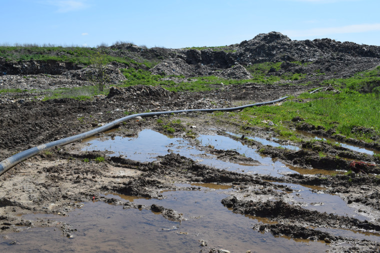 На полигоне ТКО «Залесье» запустили новую насосную станцию.