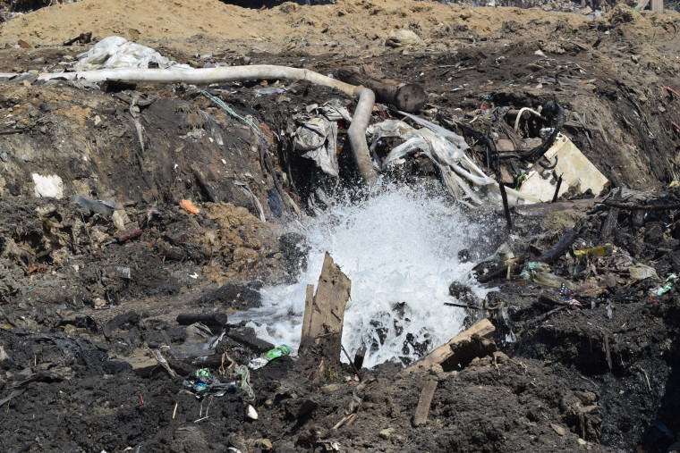 На полигоне ТКО «Залесье» запустили новую насосную станцию.