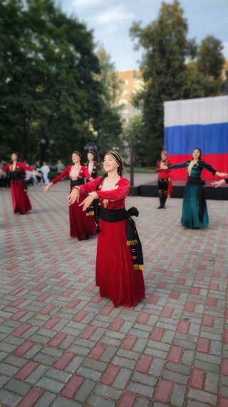 В Иванове прошел концерт в честь Дня государственного флага.
