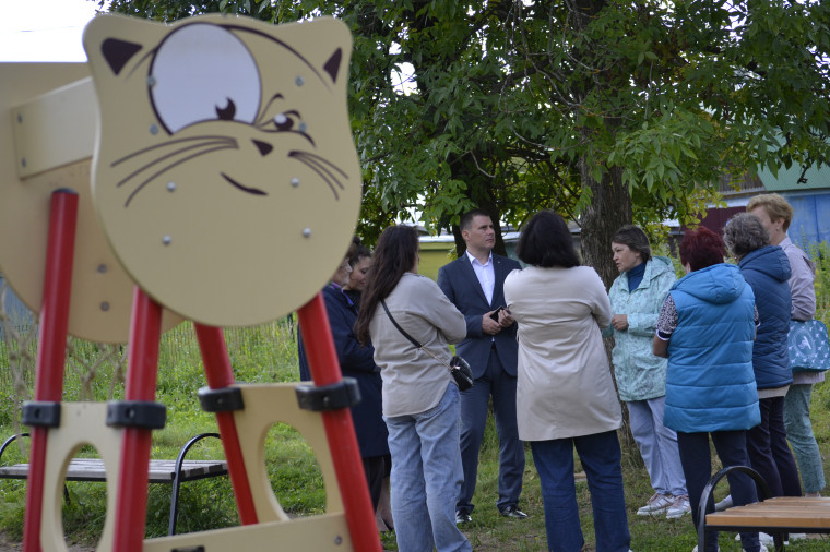 Жители местечка Лесное продолжают реализовывать свои инициативы.