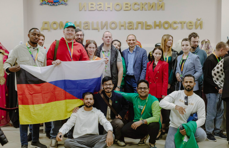Иностранные участники Слёта Всемирного фестиваля молодёжи познакомились с историей, культурой и промышленным потенциалом Ивановской области.