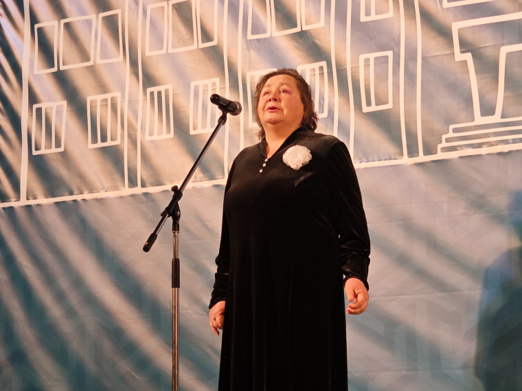 Хор ветеранов Центра культуры и отдыха отметил 75-летие.