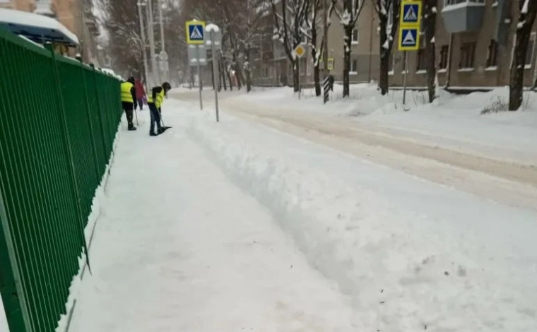 В Иванове продолжается ликвидация последствий циклона «Фрэнсис».