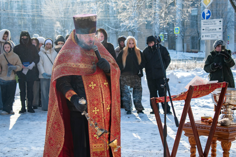 В День святой Татианы в Иванове состоялся праздничный молебен.