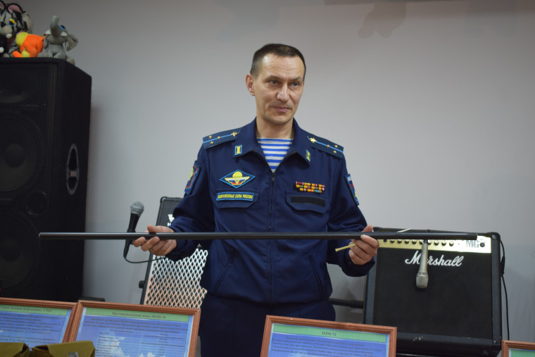 Юным ивановцам рассказали о службе батальона сапёров.