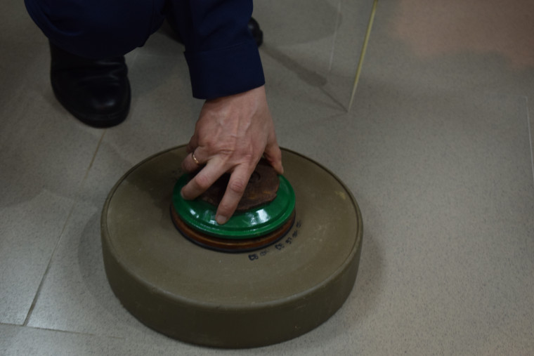 Юным ивановцам рассказали о службе батальона сапёров.