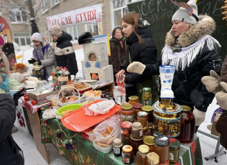 В областном центре завершились масленичные гуляния.
