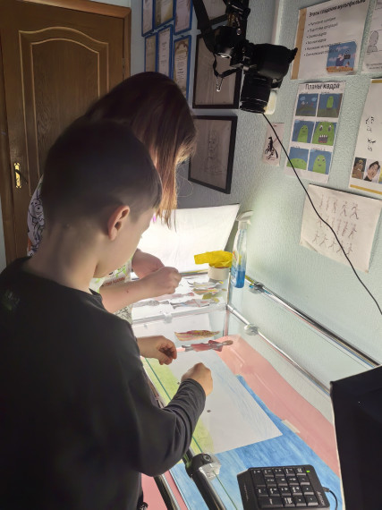 В клубе по месту жительства «Джем» прошел мастер-класс по мультипликации.